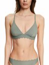 Bild 3 von Esprit Triangel-Bikini-Top Geripptes Bikini-Top mit Wellenkante