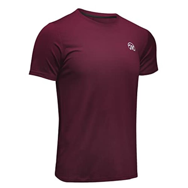 Bild 1 von MEETWEE Sportshirt Herren, Laufshirt Kurzarm Mesh Funktionsshirt Atmungsaktiv Kurzarmshirt Sports Shirt Trainingsshirt für Männer