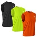 Bild 1 von MEETWEE Sportshirt Herren, Laufshirt Kurzarm Mesh Funktionsshirt Atmungsaktiv Kurzarmshirt Sports Shirt Trainingsshirt für Männer