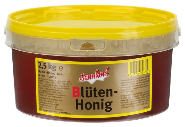 Bild 1 von Sonnland Blütenhonig flüssig (2,5 kg)