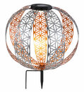 Bild 2 von Globo Lighting - SOLARLEUCHTE METALL SILBERFARBEN, 1XLED - Solarleuchte Metall silber, LED