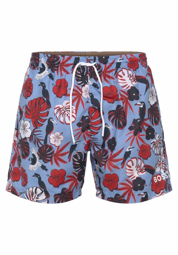 Bild 1 von BOSS Badeshorts mit auffälligem Print