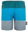 Bild 4 von GUGGEN Mountain Badehose GUGGEN Mountain Badehose Herren Beachshort Schnelltrocknende mit Kordelzug gestreiftes Muster Badehose 1604