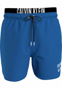 Calvin Klein Swimwear Badeshorts mit farblich abgesetztem Doppelbund & Logoschriftzug