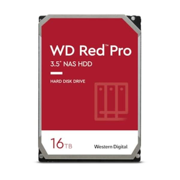 Bild 1 von WD Red Pro WD161KFGX - 16 TB 7200 rpm 512 MB 3,5 Zoll SATA 6 Gbit/s CMR