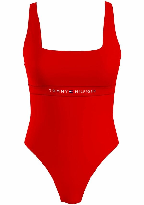 Bild 1 von Tommy Hilfiger Swimwear Badeanzug TH ONE PIECE mit Tommy Hilfiger-Branding