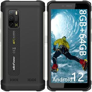 Ulefone Armor X10 Pro (2023) Outdoor Handy Android 12, 8GB+64GB/128GB SD Outdoor Smartphones Ohne Vertrag 5180mAh Octa-Core 20MP+5MP 5,45" HD+ IP68/69K Wasserdicht 4G Dual SIM Face ID OTG NFC GPS