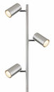 Bild 4 von Globo Lighting - ROBBY - Stehleuchte Metall Nickel matt, 3x GU10 LED