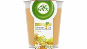 Air Wick Große Wohlfühl-Duftkerze Citrus 220g