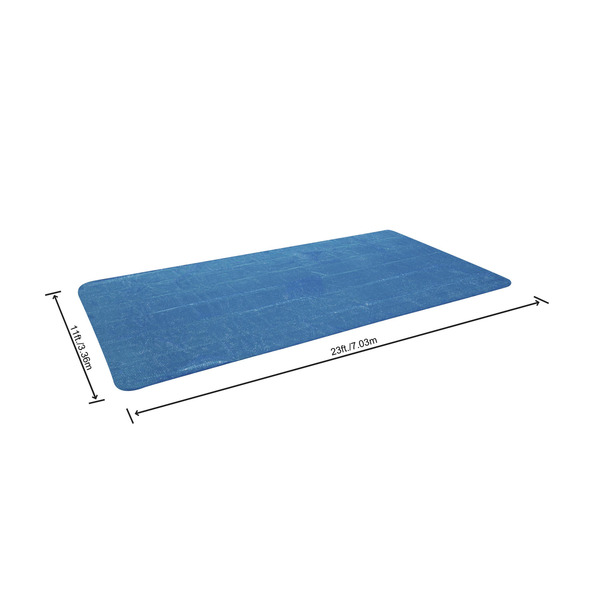 Bild 1 von Bestway Pool-Solarabdeckplane 'Flowclear™' blau 703 x 336 cm