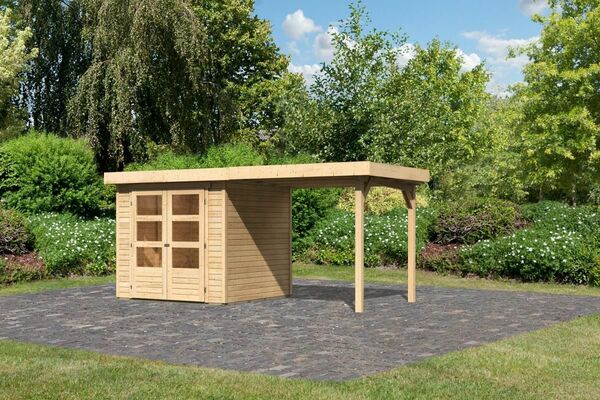 Bild 1 von Woodfeeling Gartenhaus Ekenis 2 naturbelassen