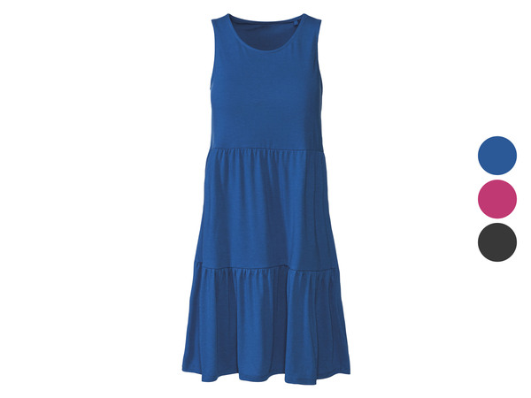 Bild 1 von esmara® Damen Kleid, kurz, mit modischen Volants