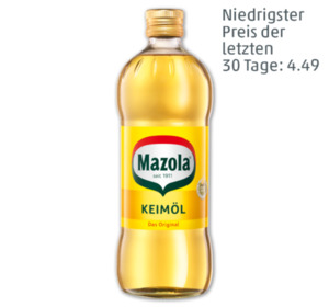 MAZOLA Keim- oder Rapsöl