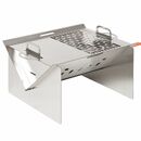 Bild 1 von Outsunny Tischgrill Gasgrill BBQ abnehmbar Holzkohle Camping Grill mit Grillnetz Schlauch klein Outd