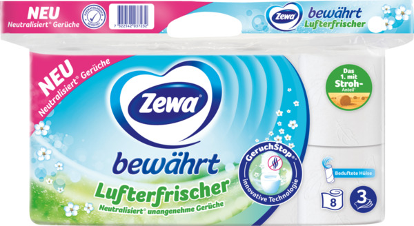 Bild 1 von Zewa Toilettenpapier Bewährt Lufterfrischer