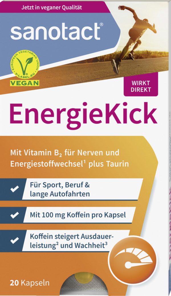 Bild 1 von sanotact® EnergieKick Kapseln