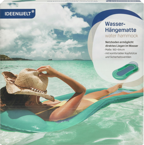 Bild 1 von IDEENWELT Wasser-Hängematte