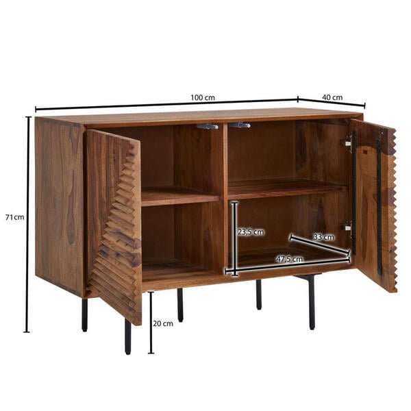 Bild 1 von Sideboard rosenholz Nachbildung B/H/T: ca. 100x71x40 cm