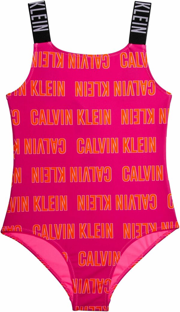 Bild 1 von Calvin Klein Swimwear Badeanzug SWIMSUIT-PRINT mit Calvin Klein Brandwording