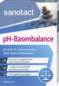 sanotact® pH-Basenbalance Pulver
