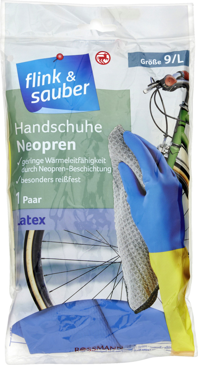 Bild 1 von flink & sauber Handschuhe Neopren Gr. L