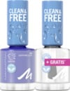 Bild 1 von Manhattan Clean & Free Nail Polish 169 Sapphire Soar + gratis Top Coat 150