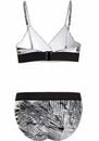 Bild 2 von Calvin Klein Swimwear Triangel-Bikini CROSSOVER TRIANGLE BIKINI SET-PR In gemusteter Optik