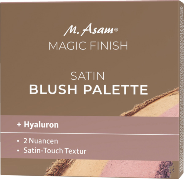 Bild 1 von M. Asam Magic Finish Satin Blush Palette dark honey & nude lush