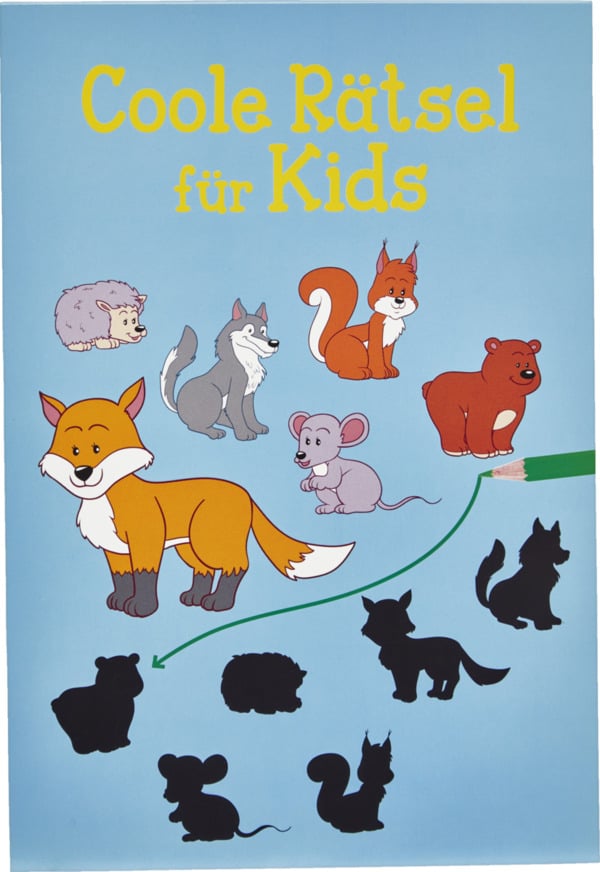 Bild 1 von IDEENWELT Beschäftigungsbuch "Coole Rätsel für Kids"