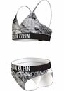 Bild 3 von Calvin Klein Swimwear Triangel-Bikini CROSSOVER TRIANGLE BIKINI SET-PR In gemusteter Optik