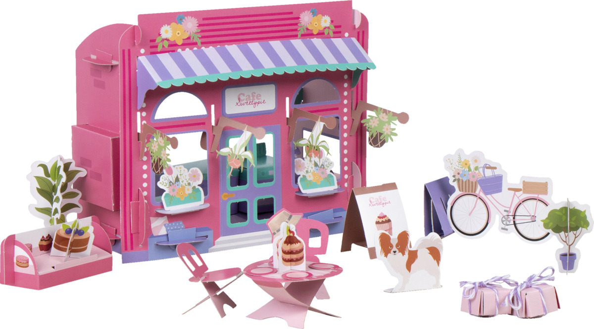 Bild 2 von IDEENWELT 3D-Bastelset Cafe