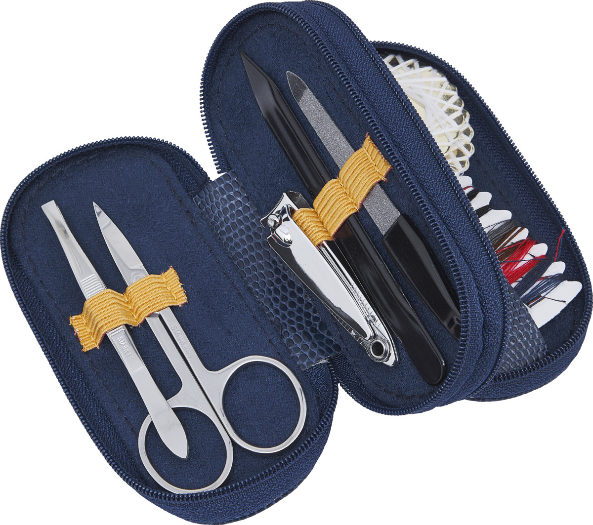 Bild 1 von IDEENWELT Manikür- und Nähset dunkelblau