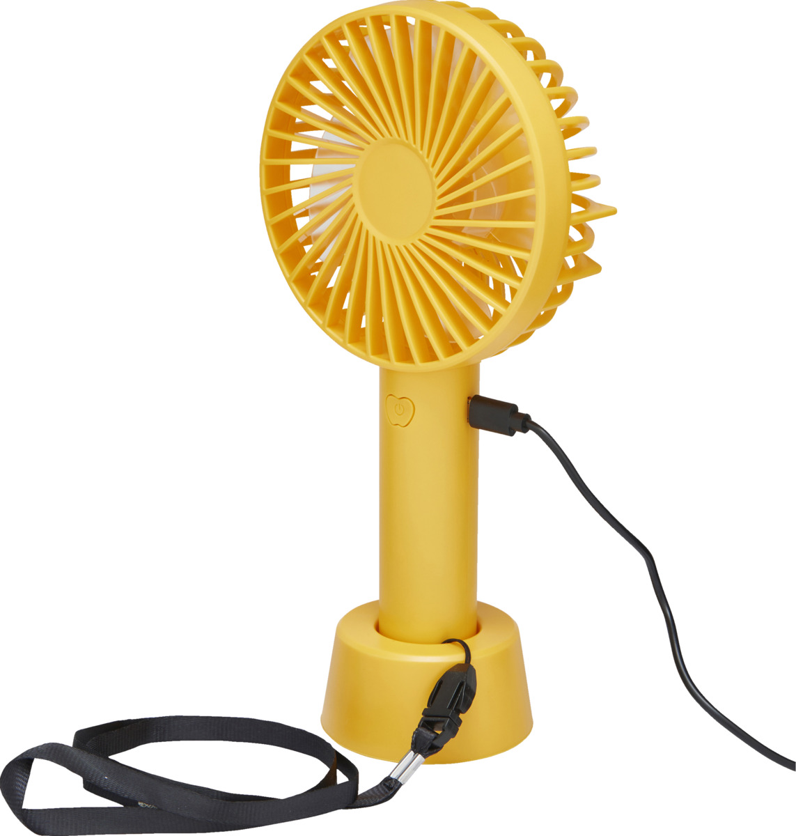 Bild 1 von IDEENWELT Akku-Handventilator orange