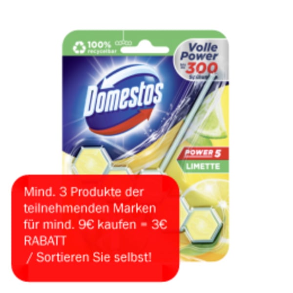 Bild 1 von Domestos WC-Stein Power 5