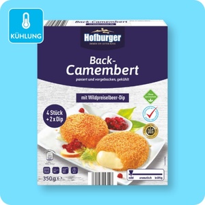 Back-Camembert mit Dip