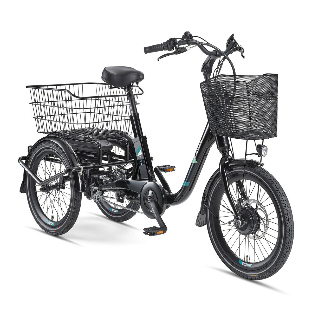 Bild 1 von TELEFUNKEN 
                                            E-Dreirad TC500, 20", inkl. Neigetechnik, anthrazit