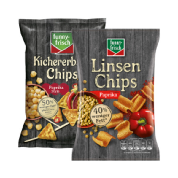 Bild 1 von funny frisch Linsenchips oder Kichererbsenchips