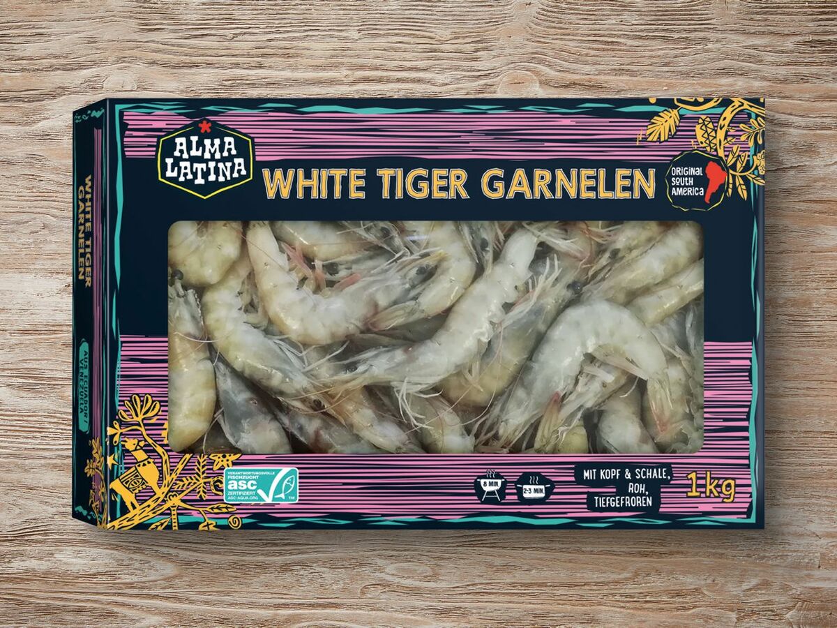Bild 1 von Alma Latina ASC White Tiger Garnelen