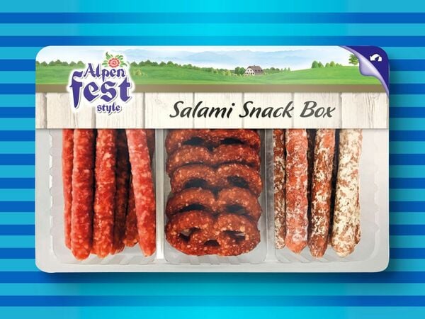 Bild 1 von Alpenfest Salami Snack Box