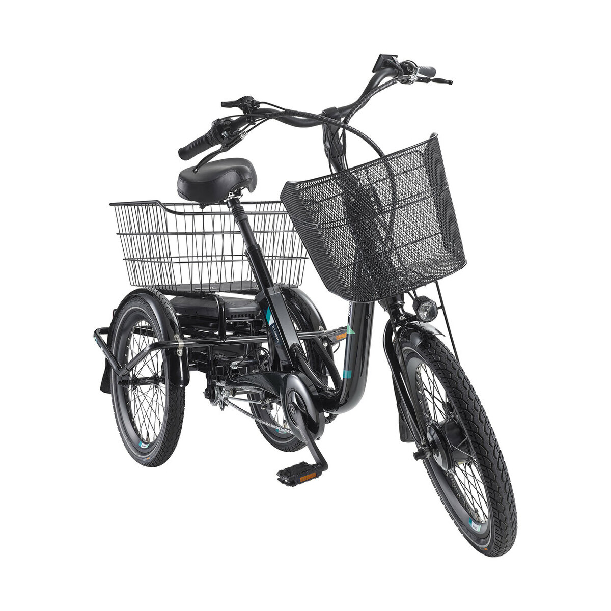 Bild 4 von TELEFUNKEN 
                                            E-Dreirad TC500, 20", inkl. Neigetechnik, anthrazit