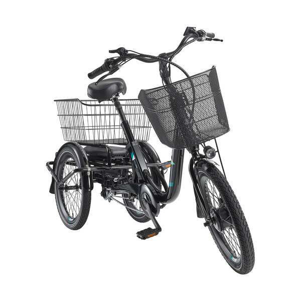 Bild 4 von TELEFUNKEN 
                                            E-Dreirad TC500, 20", inkl. Neigetechnik, anthrazit