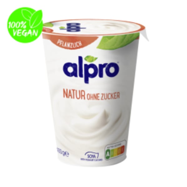 Bild 1 von Alpro Joghurtalternative Natur oder Natur ohne Zucker