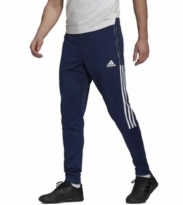 adidas Tiro 21 Sweat Pant Herren Fußball-Hose nachhaltige Jogginghose GH4467 Blau/Weiß