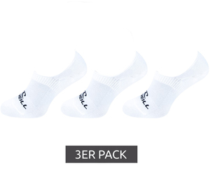 3er Pack O´NEILL Sport-Söckchen Strümpfe Invisible Sneaker 710003 Weiß
