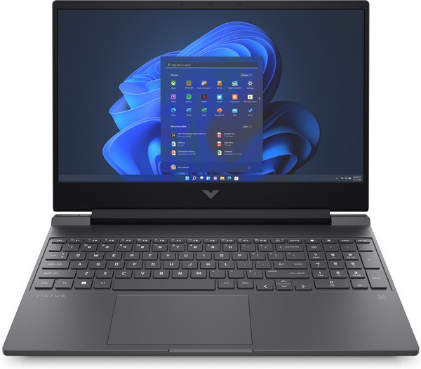 Bild 1 von HP Victus Gaming Laptop 15-fb0354ng, Notebook mit 15,6 Zoll Display, AMD Ryzen™ 5 Prozessor, 8 GB RAM, 512 SSD, Radeon™ RX 6500M, Mica Silver