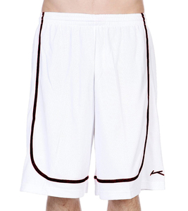 K1X | Kickz Hardwood League Uniform Fitness-Shorts Herren Shorts 7401-0003/1000 Weiß/Schwarz