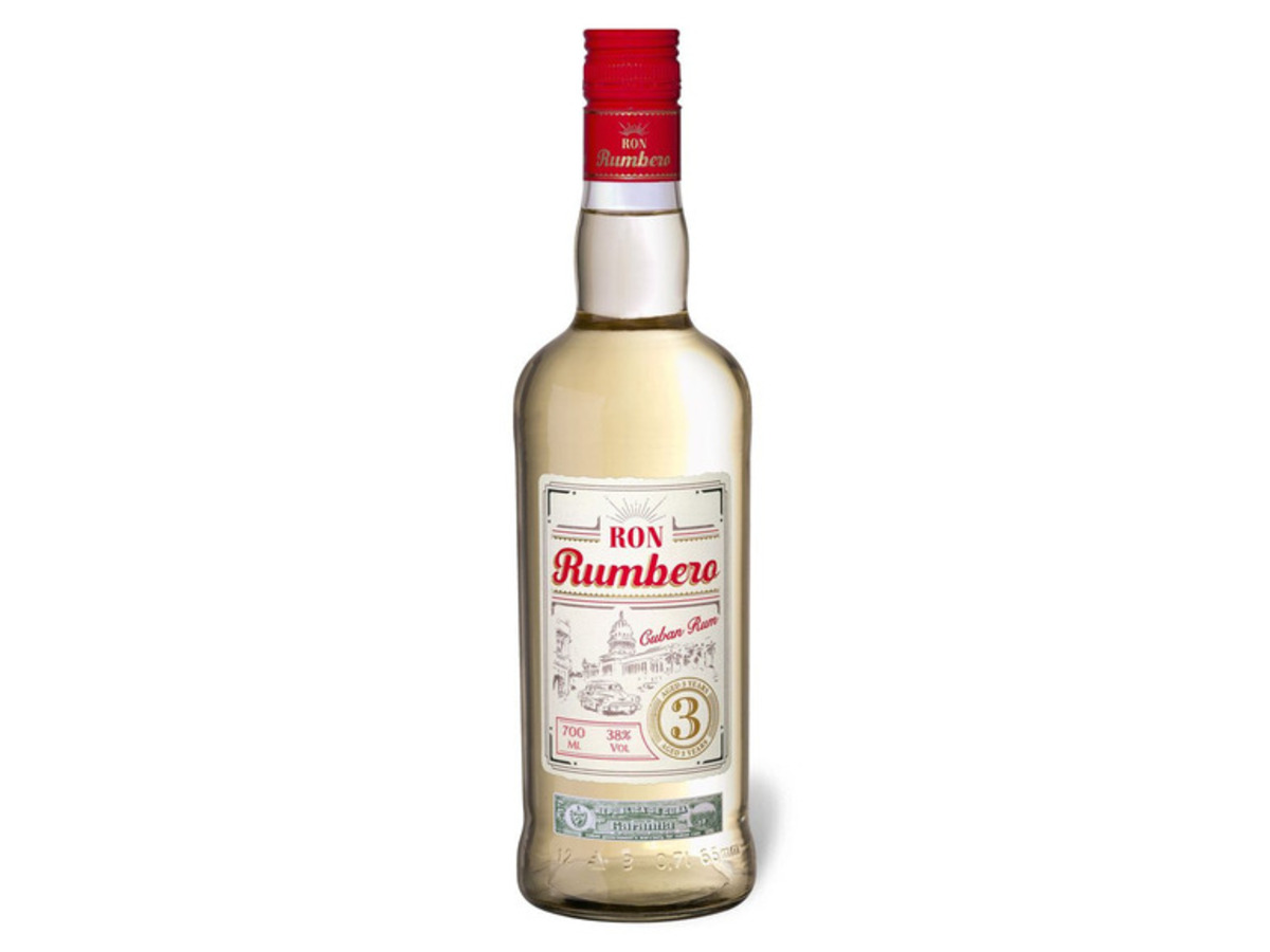Bild 1 von Ron Rumbero Kubanischer Rum 3 Jahre 38% Vol