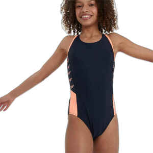Einteiliger Badeanzug mit Episure-Logo, Mädchen Speedo Boom
