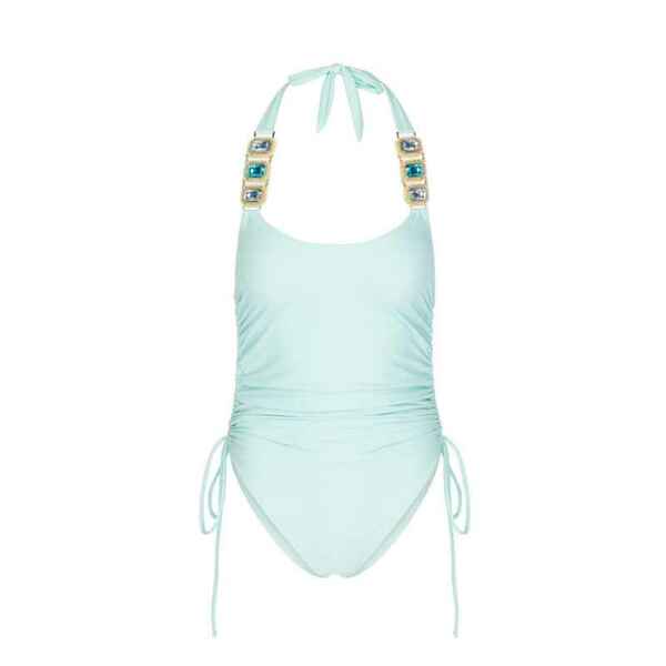 Bild 1 von Badeanzug Damen Boujee Ruched Side Swimsuit MODA MINX