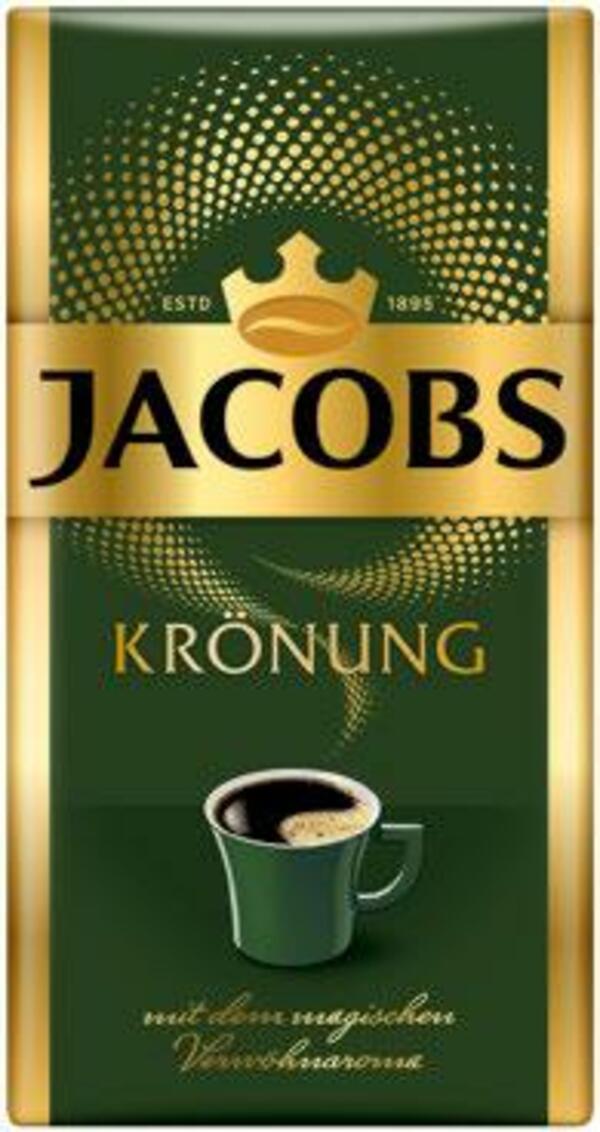 Bild 1 von Jacobs Krönung gemahlen oder ganze Kaffeebohnen